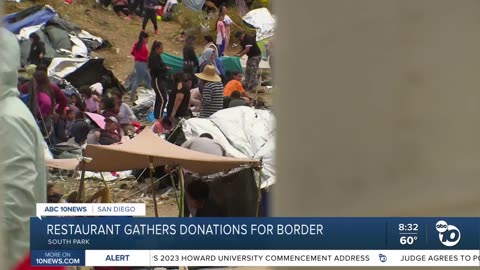 South Park restaurant gathers donations for border