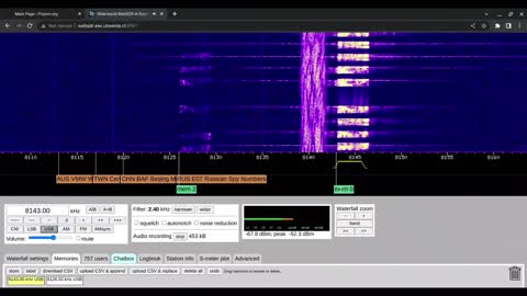 E07 2 Schedules Close Together 10/12/2022 1450 UTC 8126/8143kHz