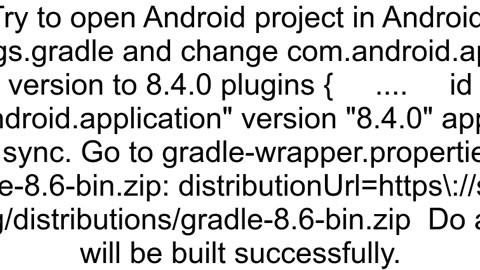 Problem migrating the new Gradle of the latest version of Flutter