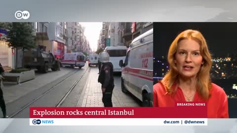 Bomb explosion rocks crowded street in central Istanbul