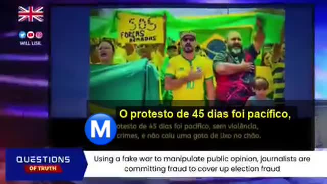 The opinion public in Brazil is being manipulated to create a civil war