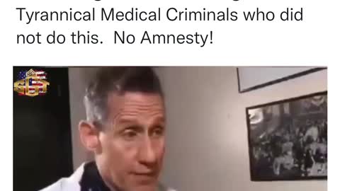 To the CRIMINALS who pushed the C19Vax…