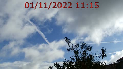 01.011.2022 Pour les neuneus qui n'arrivent pas à différencier les Chemtrails