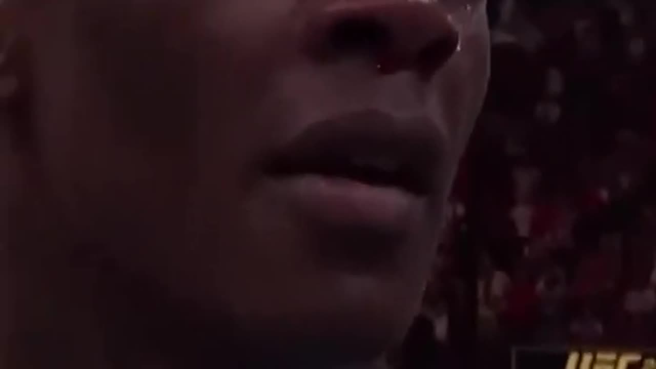 Israel Adesanya very good knockout