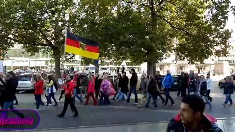 Germany's largest protests of this fall