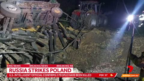 Russian missiles strike Poland in a concerning new development in the war in Ukraine | Sunrise