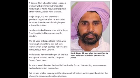 London Another RAPE another devout SIKH