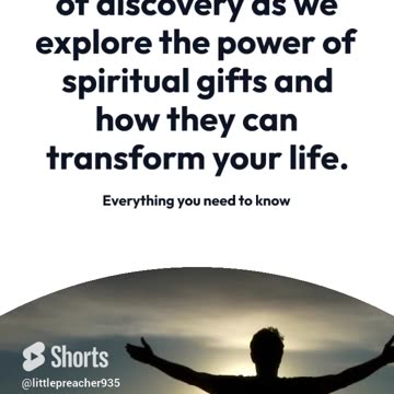 Unlocking Your Spiritual Gifts: A Journey to Finding Purpose 😇🙏❤️ #shorts #SpiritualGifts