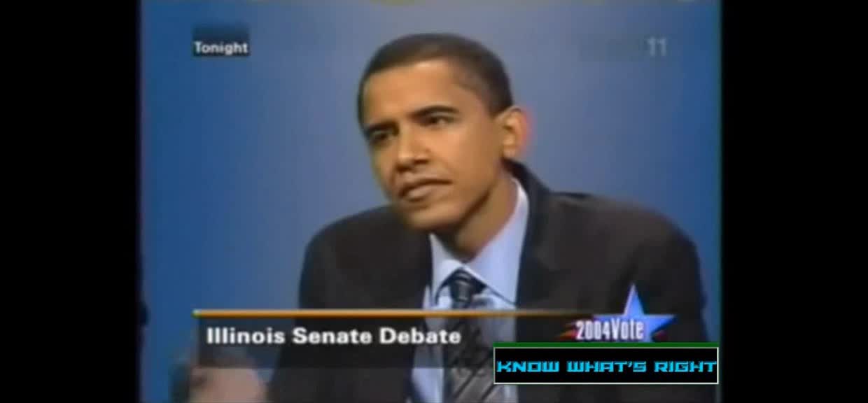 Obama lies to the people about his supposed belief that real marriage is between Man and Woman