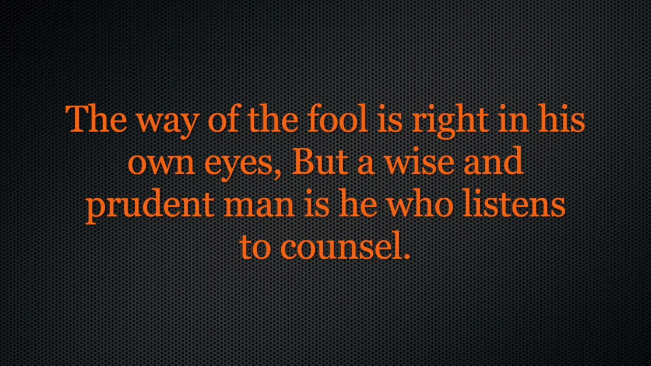 Proverbs 12