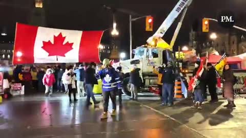 Tonight in Ottawa, there will still be a Freedom Convoy. Feb 16th 2022