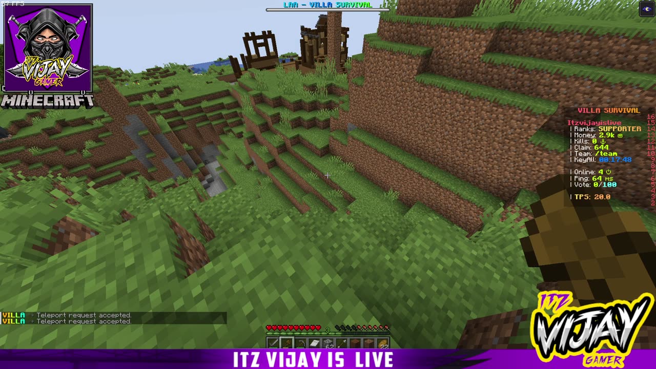 🔴MINECRAFT SURVIVAL SMP 24/7 JAVA/ PE SERVER MINECRAFT LIVE |💜4 #minecraft #minecraftlive