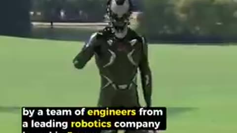 Robot has arrived from Japan to help protect America.