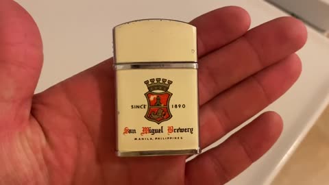 san miguel brewery Antique lighter