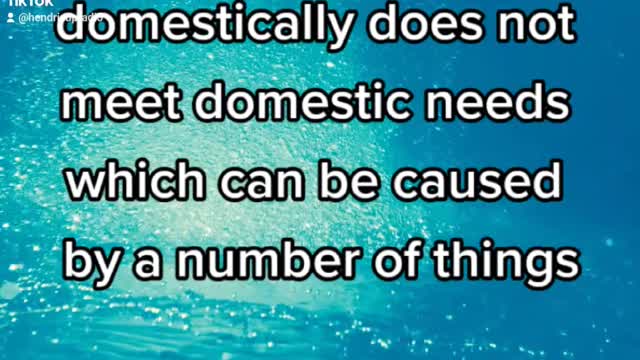 The reason the energy crisis can occur.