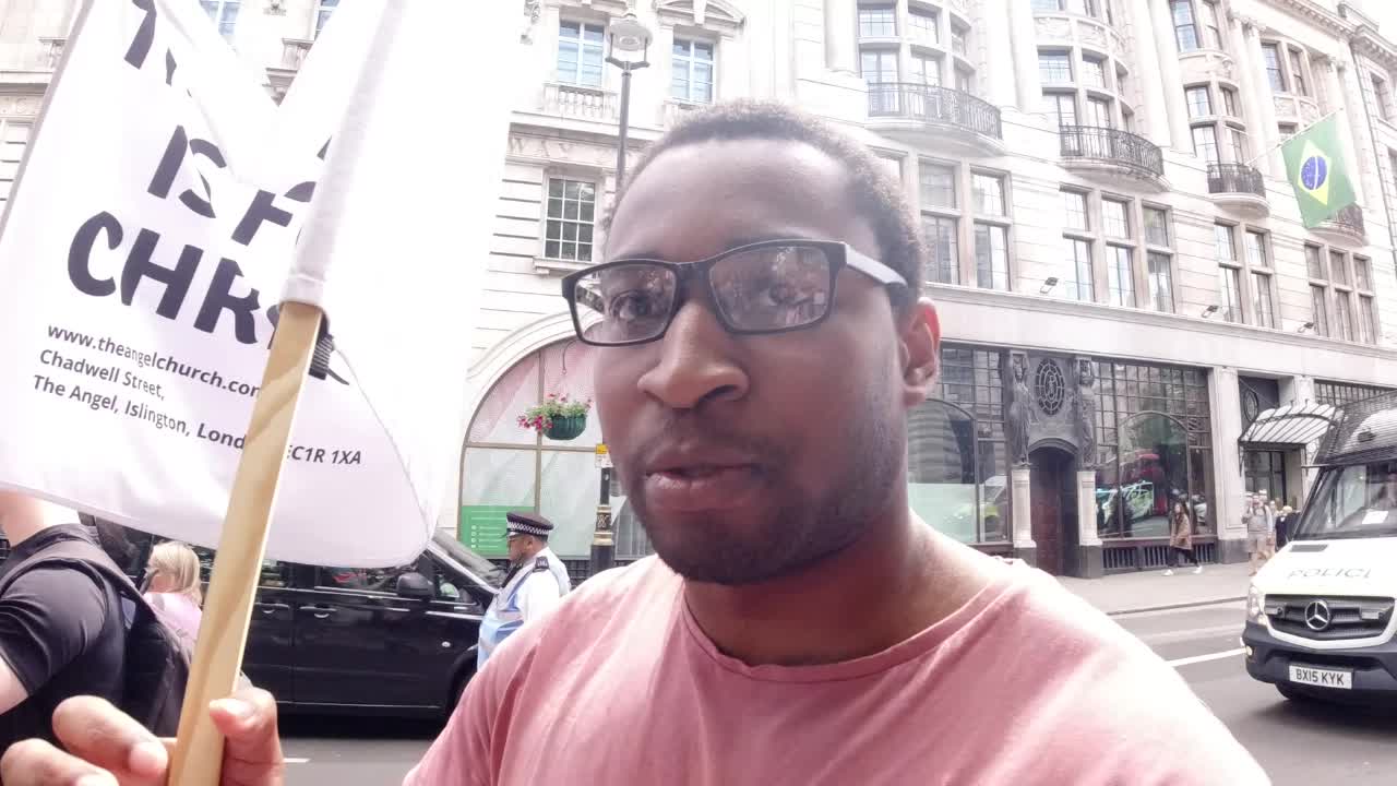 REPENT. SAVING OUR CHILDREN PROTEST LONDON