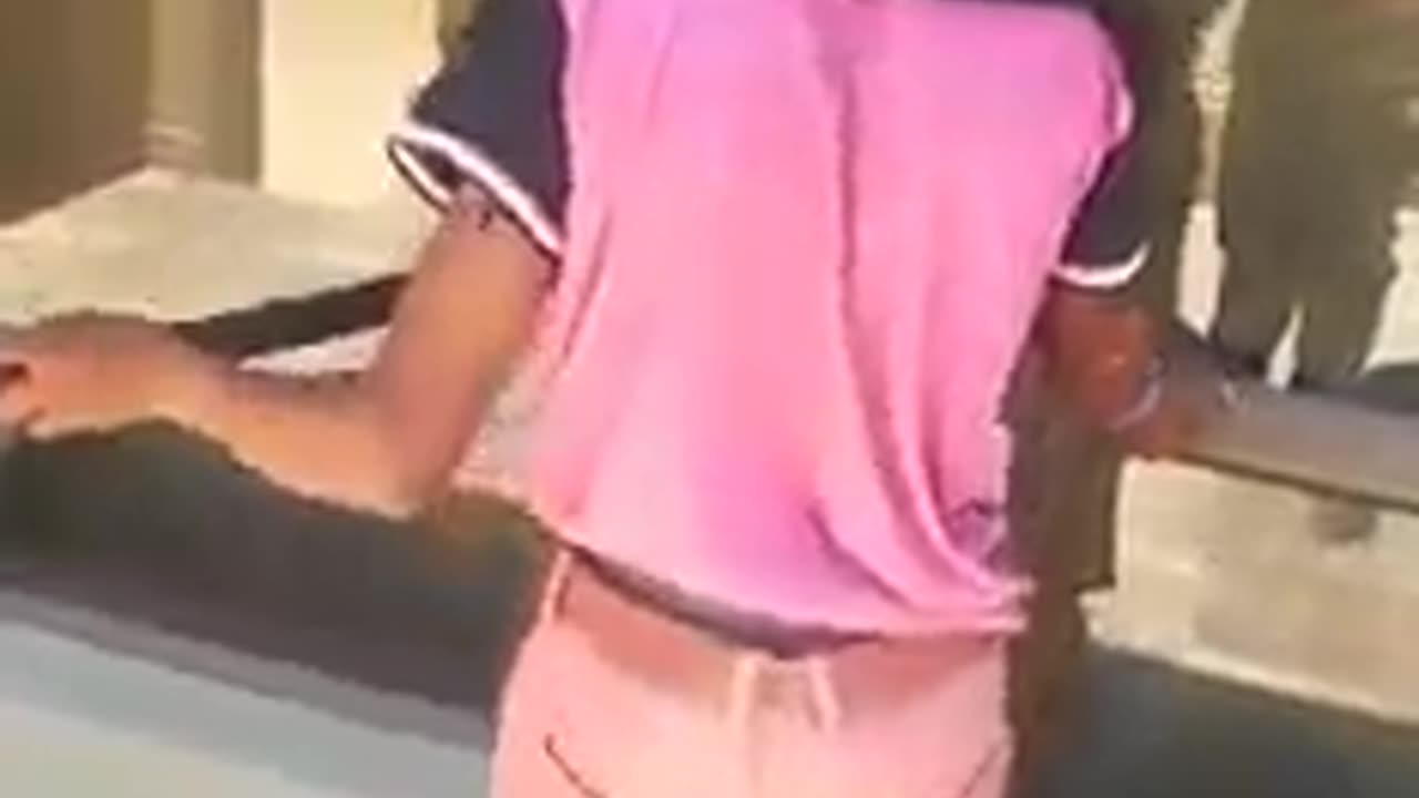 Boy Shows the Police how he got in the house