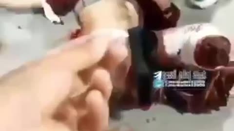 Israeli raids killed a number of children in Gaza