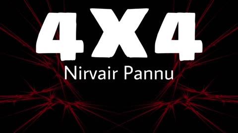 4x4 Nirvair pannu slow