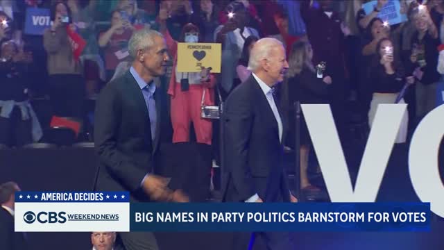 POLITICS Biden, Trump back on campaign trail in final countdown before Election Day 07-11-2022