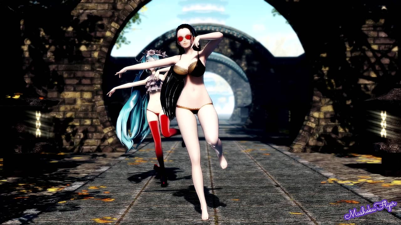 MMD R18 エンヴィーベイビー feat. Nico Robin