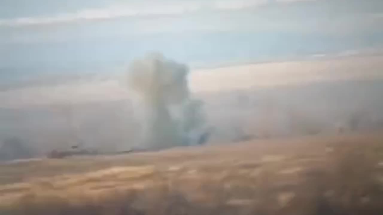 Russian Tank Hit with Back to Back ATGMs