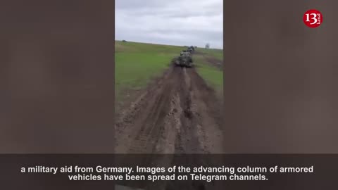 “Marder" combat vehicles supplied by Germany are preparing for counterattack on Ukrainian front