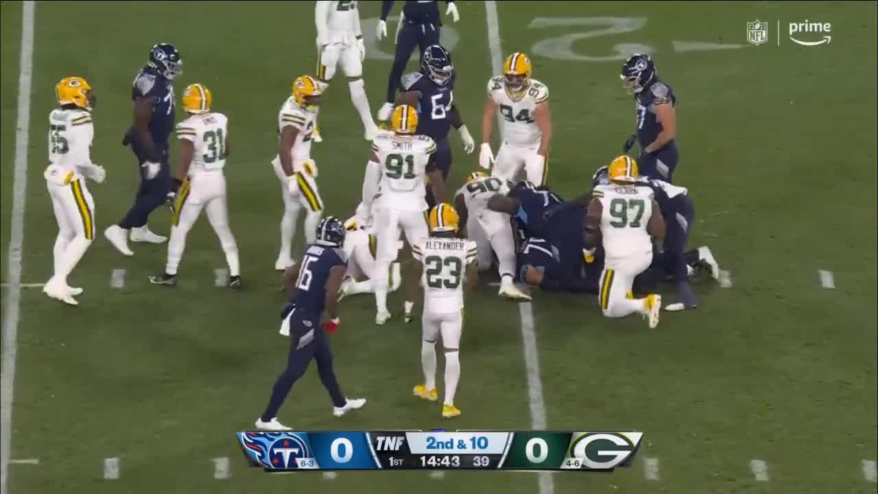 Green Bay Packers vs. Tennessee Titans Full Highlights 1st QTR | NFL Week 10, 2022 part 1