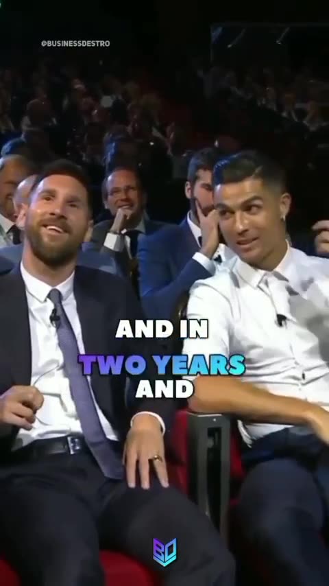 Christiano Ronaldo With Messi ❤️