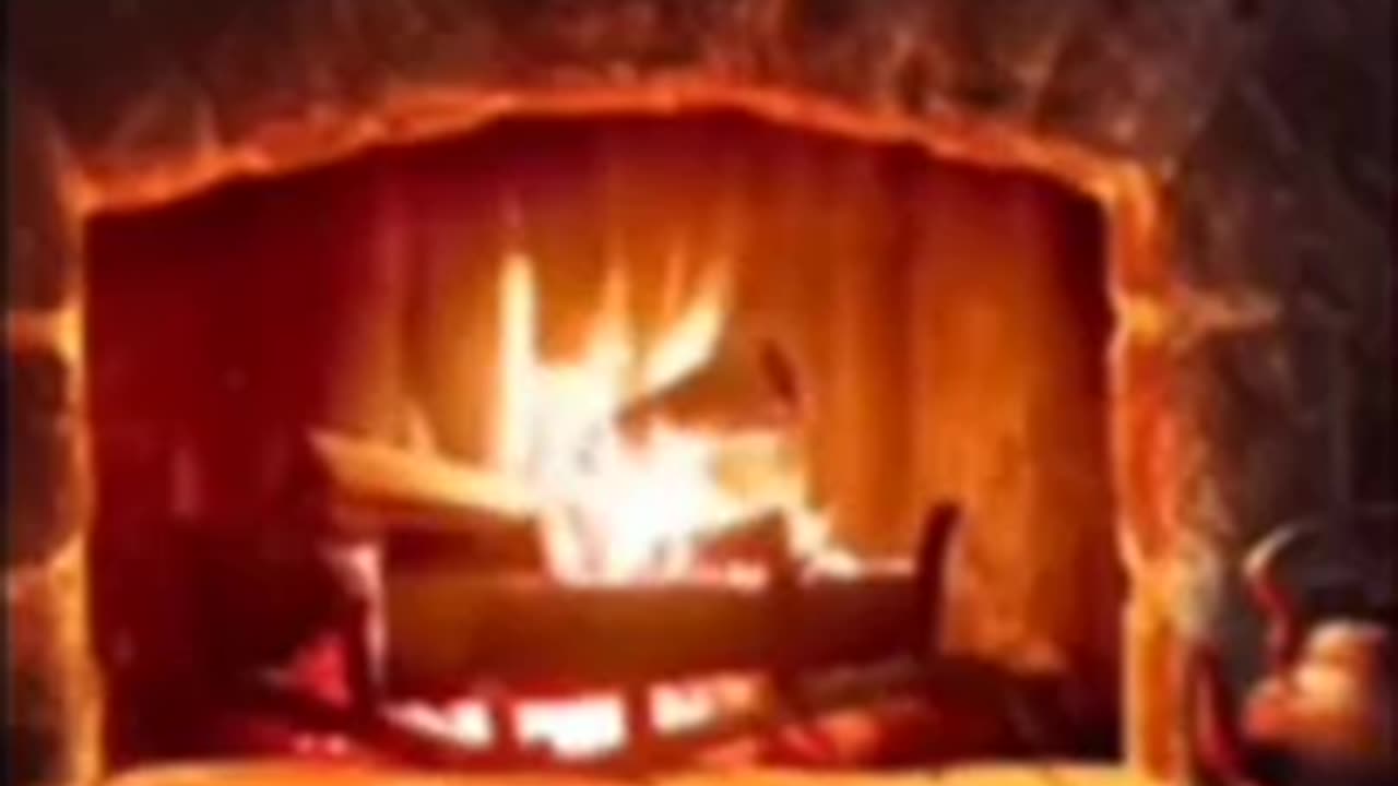 Relaxing song for deep sleeping -thunder and fire crack