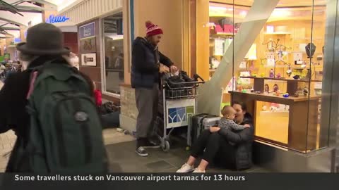 Snow storm causes travel chaos in southern B.C.