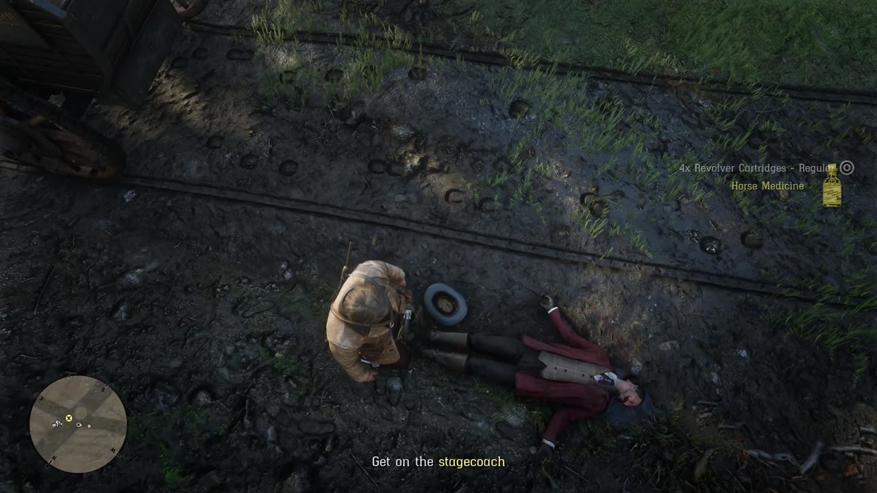 Red Dead Redemption 2 gunfight