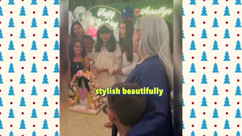 Aaradhya bachchan daadi Jaya bachchan showing love and happy at birthday party