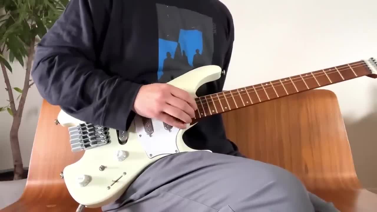 When they ask you to play the guitar with one hand