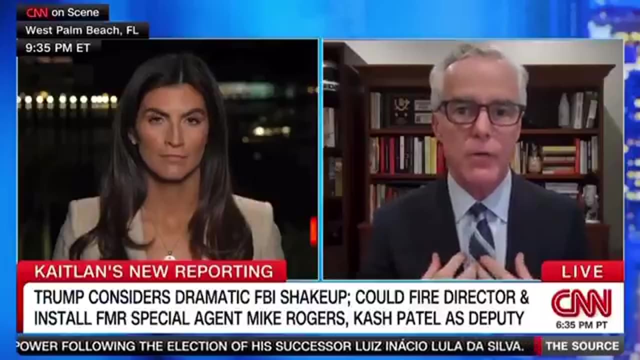 Andrew McCabe went on CNN last night and endorsed Mike Rogers for FBI Director