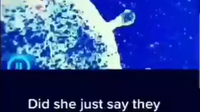 Did she just say a fragment of HIV in the vaccine!