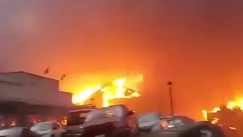 "New footage from Maui Fire "