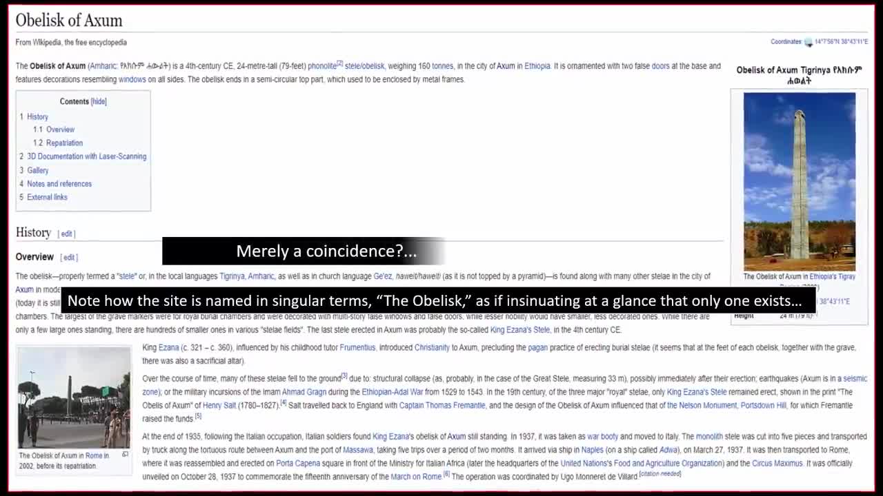 IMPOSSIBLE RUINS AND MEGALITH FOUND IN ETHIOPIA!?