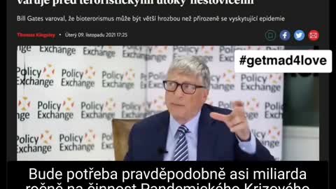 Bill Gates plandemie neštovic