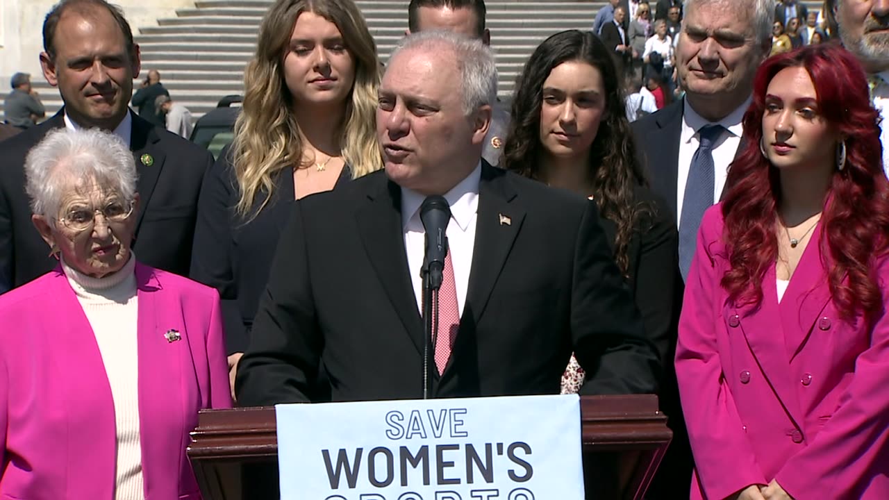 Rep. Scalise speaks on importance of transgender athlete bill passed in House