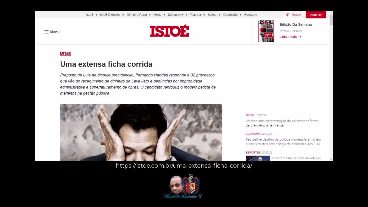 O ministro da fazenda de Lula