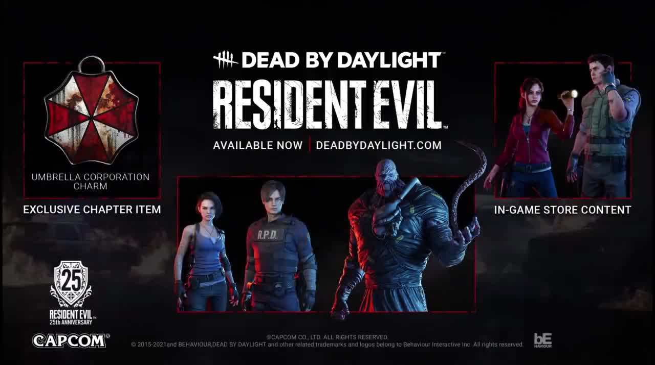 Dead by Daylight - Resident Evil Official Trailer PS5, PS4