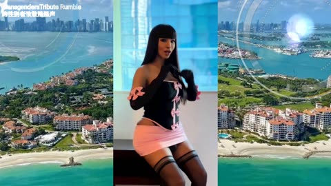 Enjoy her tranquility