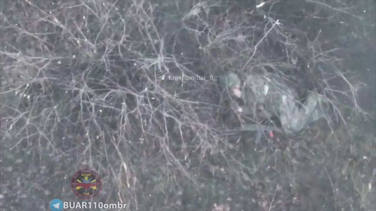 Compilation of drone drops on Russian infantry