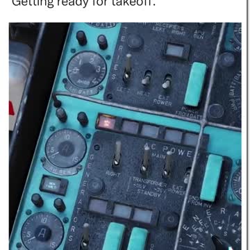 Getting ready for takeoff