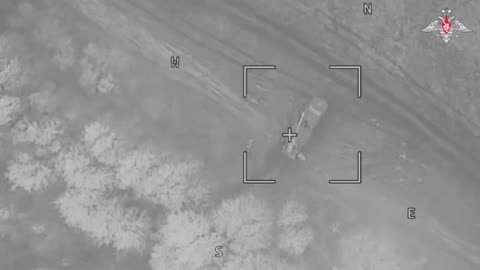 Lancet UAV operators destroyed an enemy Bogdan self-propelled artillery unit in Sumy region