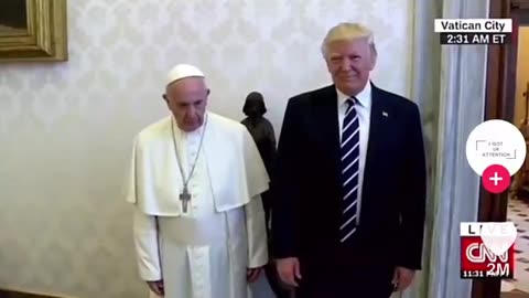 News Break: President Trump messing with th Pope