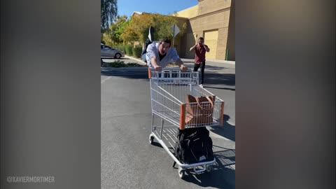 He FLOATS through the store.. employees FREAK OUT