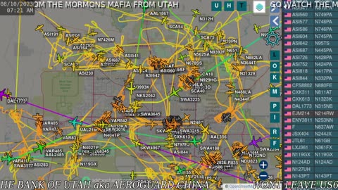 Aeroguard CHINA, Skywest Mormons still at war with ARizona US60 Residents August 10th 2023