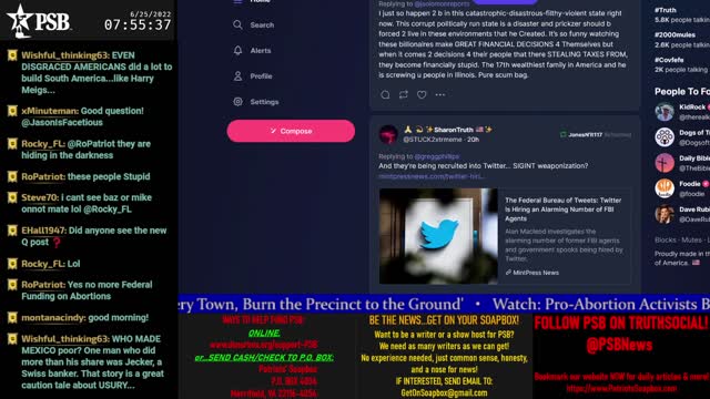 2022-06-25 07:08 EDT - Patriots Rising: with Q Trooper & Majjik